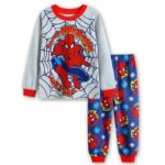 Ensemble de Surpyjama Spider-Man pour garçon à manches longues_4