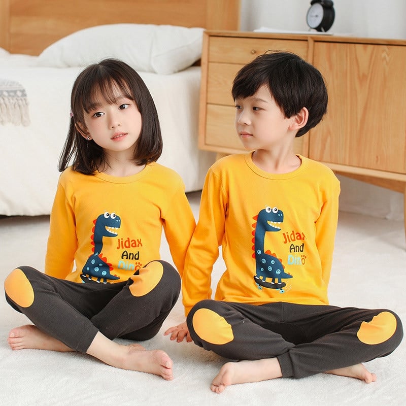 Ensemble surpyjama tigre design ample pour enfant_2