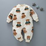 Surpyjama Panda en molleton doux pour bébé_14
