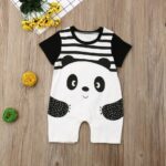 Surpyjama Panda pour bébé en coton épais Panda 3 ans