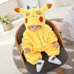Surpyjama Pikachu sous forme barboteuse pour bébé Jaune 73 -80cm