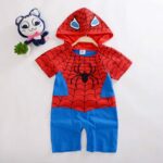 Surpyjama à capuche Spider-Man pour bébé d'hiver_3