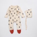 Surpyjama à imprimé en coton avec capuche pour enfant 24 mois_3