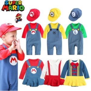 Surpyjama à manches longues Super Mario Bros pour enfant_1
