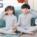 Surpyjama d'hiver léger à manches longues pour enfant 3 ans Grise claire Chine 3 ans