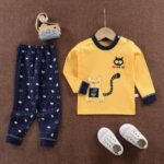 Surpyjama d'hiver pour garçon design ordinaire en coton_7