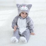 Surpyjama de loup et d'animaux pour enfant en coton_12