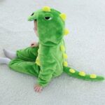 Surpyjama dinosaure en flanelle confortable pour bébé_6