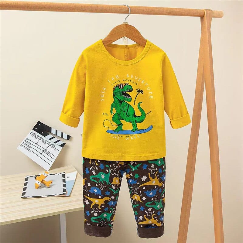 Surpyjama en coton à motif dinosaure pour enfant_2