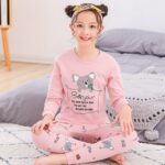 Surpyjama en coton à rayures pour adolescents_27