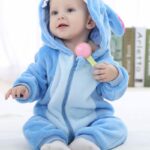 Surpyjama en coton pour bébé lapin à manches longues_16