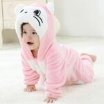 Surpyjama en coton pour bébé lapin à manches longues_35