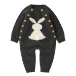Surpyjama en coton tricoté pour bébé avec motif lapin_15
