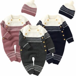 Surpyjama en tricot avec motif imprimé pour enfant 24 mois_1