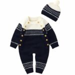 Surpyjama en tricot avec motif imprimé pour enfant 24 mois Noire 24mois