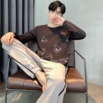 Surpyjama grande taille en coton pour Homme_9