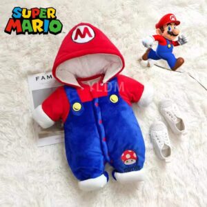 Surpyjama modèle Super Mario avec capuche pour enfant_1