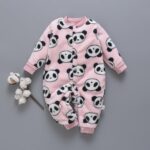 Surpyjama pour garçon en molleton respirant Panda 12 mois
