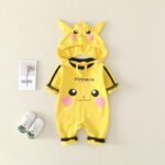 Surpyjama sous forme de Pikachu pour bébé en coton Pikachu 100cm