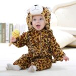 Suryjama tigre thermique à capuche pour bébé_7