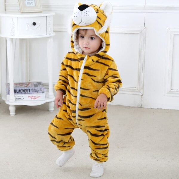 Suryjama tigre thermique à capuche pour bébé Tigre 1 100 (18-24 mois)